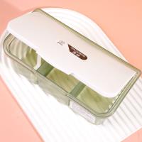 HT-透明三格调味盒5168