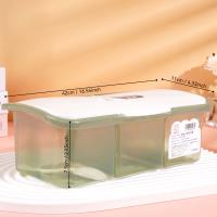 HT-透明三格调味盒5168