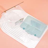 حاوية مواد التوابل الشفافة من طراز HT، مكونة من مربعين بسعة 528 لترًا.