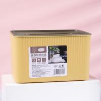 HT - Boîte de mouchoirs à rayures fines de couleurs 773