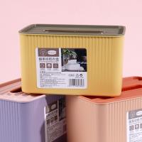 HT - Boîte de mouchoirs à rayures fines de couleurs 773