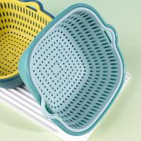 HT-Colorful Double-Layer Drainage Basket 501