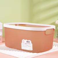 HT-双色长形收纳筐8328