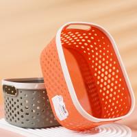 HT-双色长形漏空收纳筐833