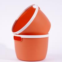 HT-双色圆形收纳筐831