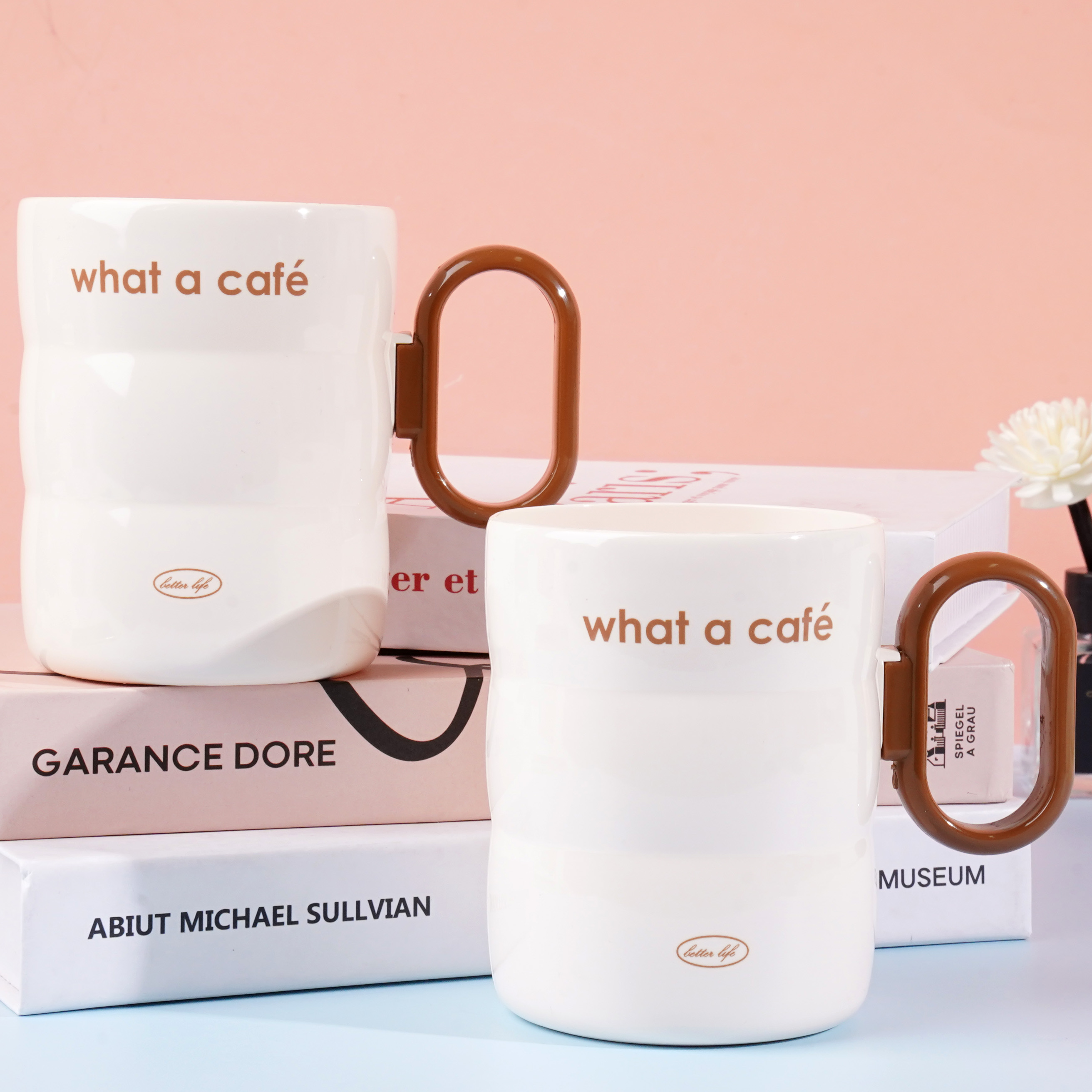 彩虹糖轻奢pet漱口杯8112