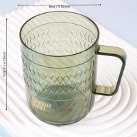 كوب غسول فم بسيط على شكل ماسة من رينبو كاندي، رقم الموديل 8118.