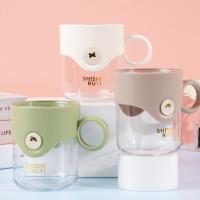 绿泡泡简约圆形漱口杯8104