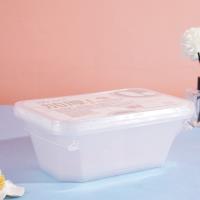 1000毫升方打包餐盒8004