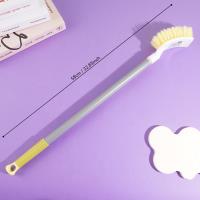 164 plastic-coated rod with a square head toilet brush