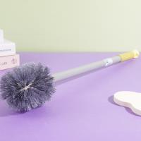 165 plastic-coated rod round-headed toilet brush