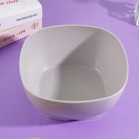 818仿瓷8寸四方碗