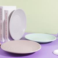 XM-P555-9 Imitation Ceramic 9-inch Wave Pattern Plate