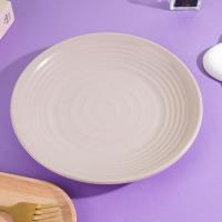 XM-P555-9 Imitation Ceramic 9-inch Wave Pattern Plate