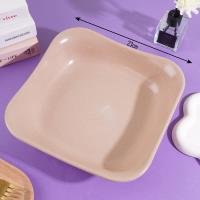 A956 Imitation Porcelain 9-inch Square Fruit Platter