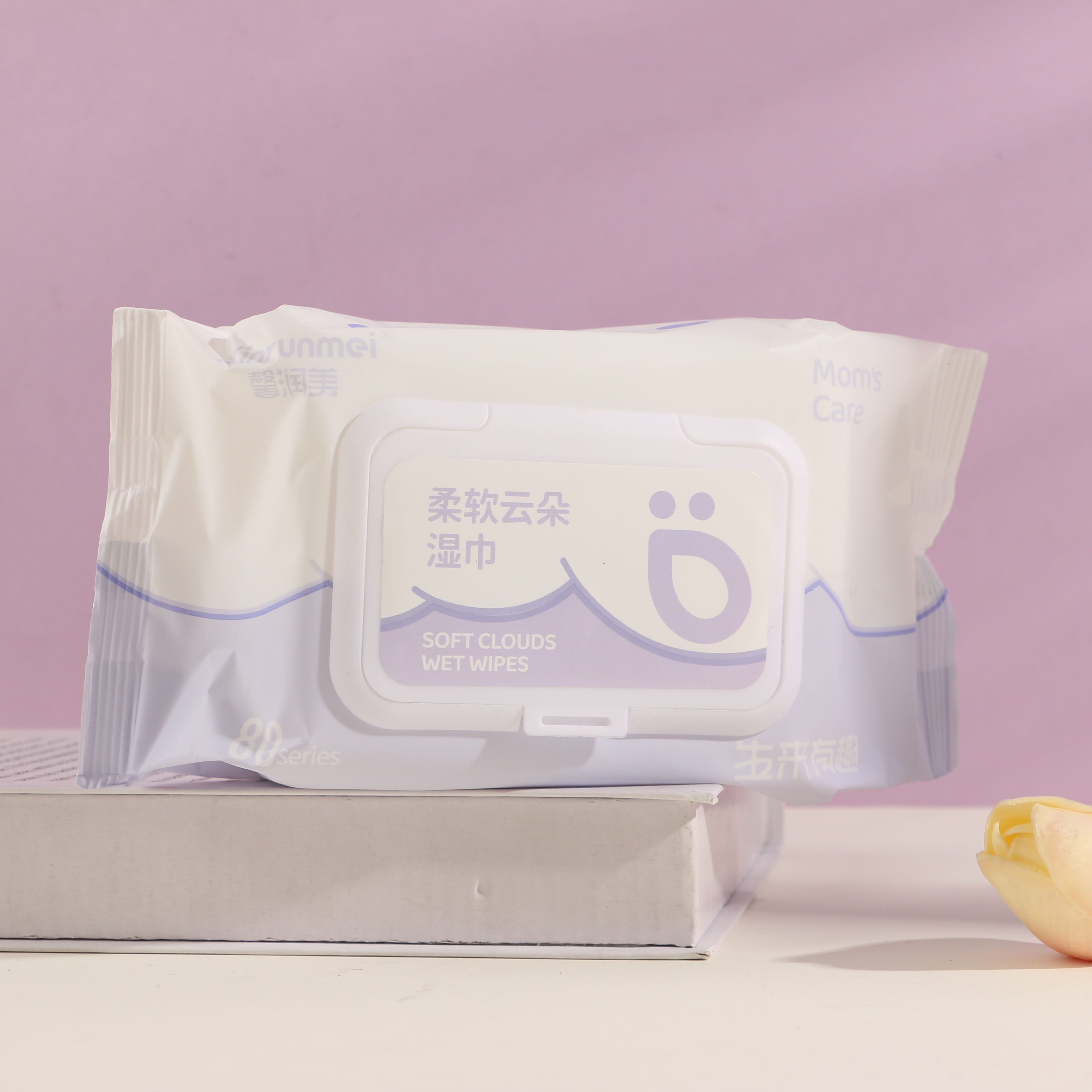 80片0944柔软云朵湿巾