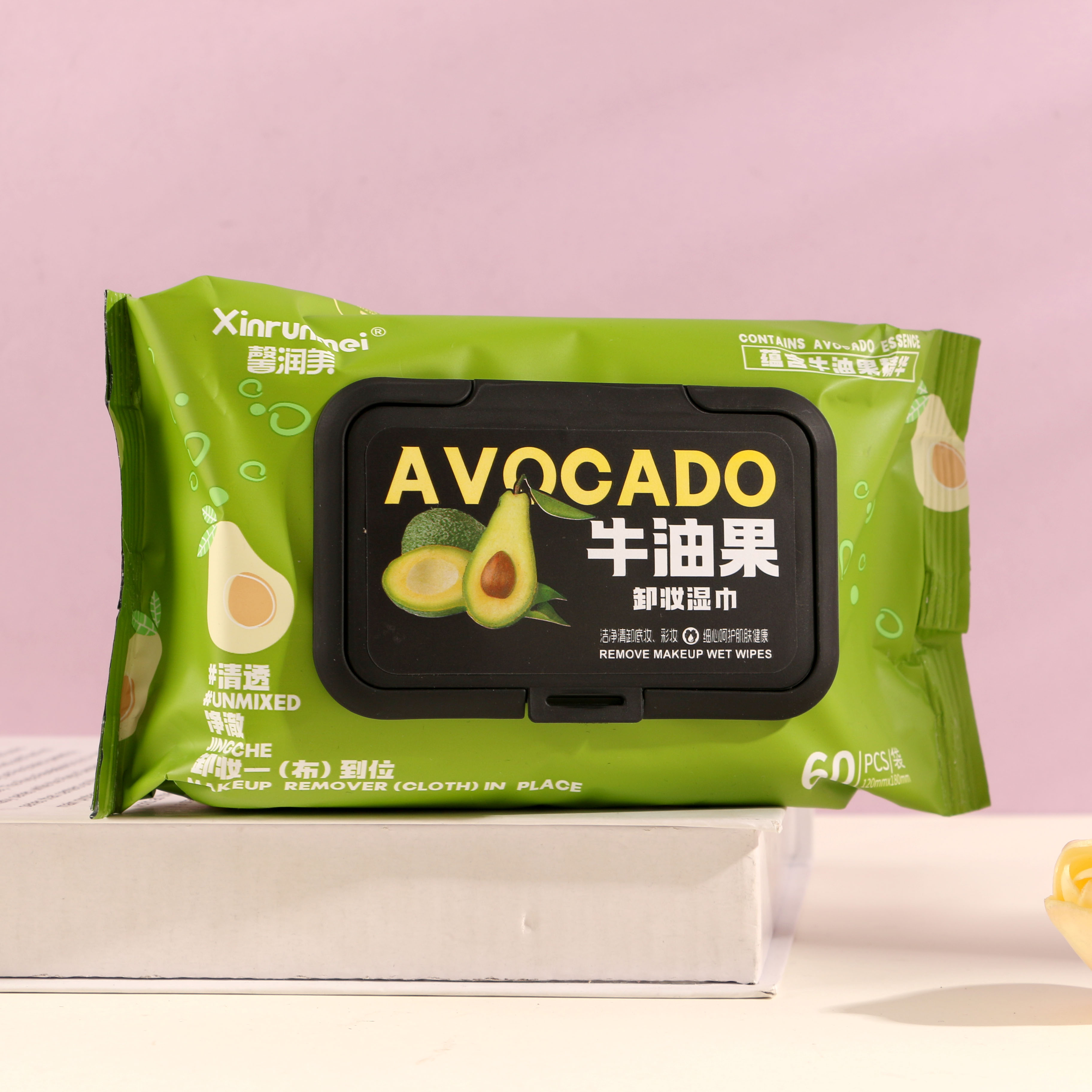 60片1484牛油果湿巾