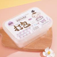 11007 transparent square takeout boxes