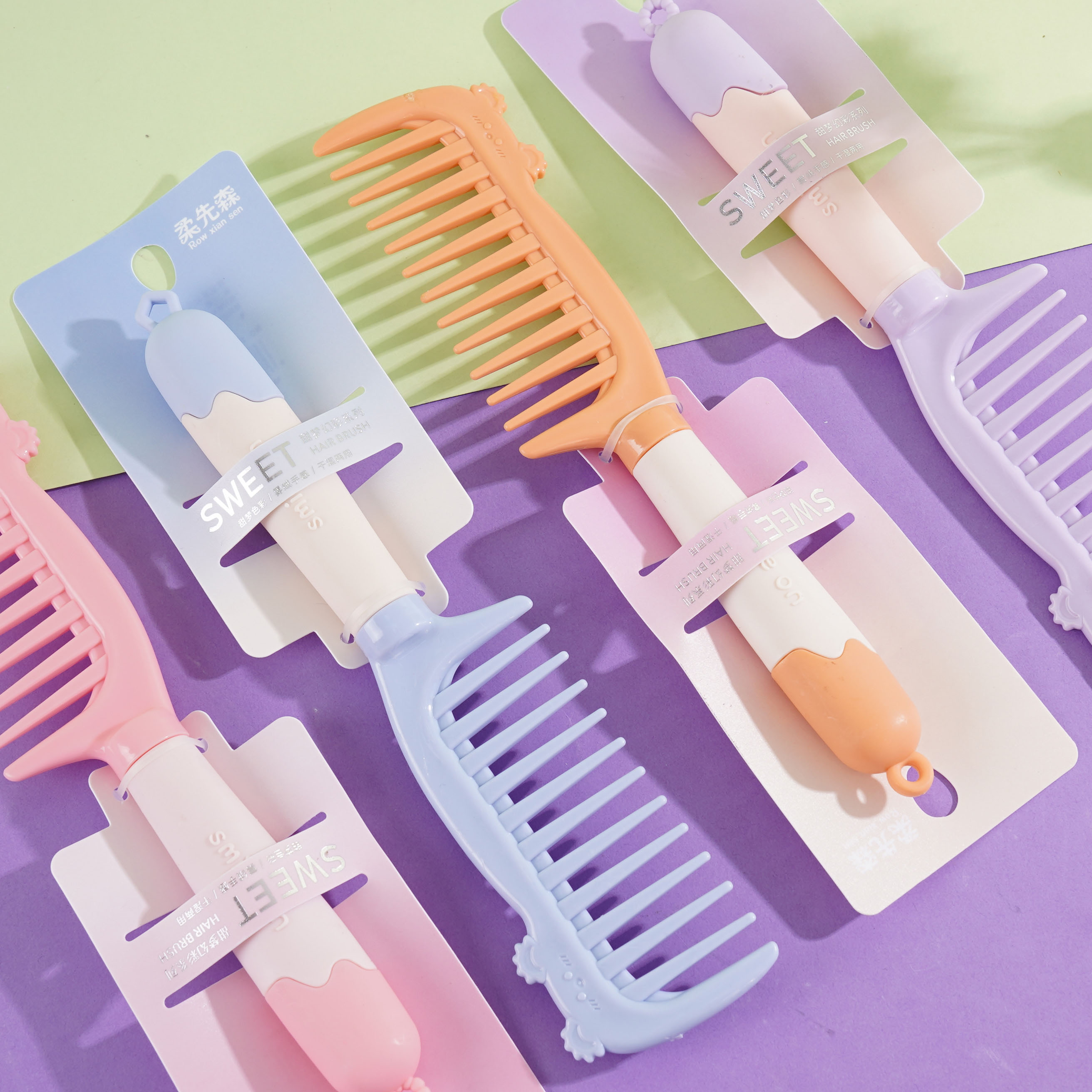 甜梦TM105宽齿护理梳