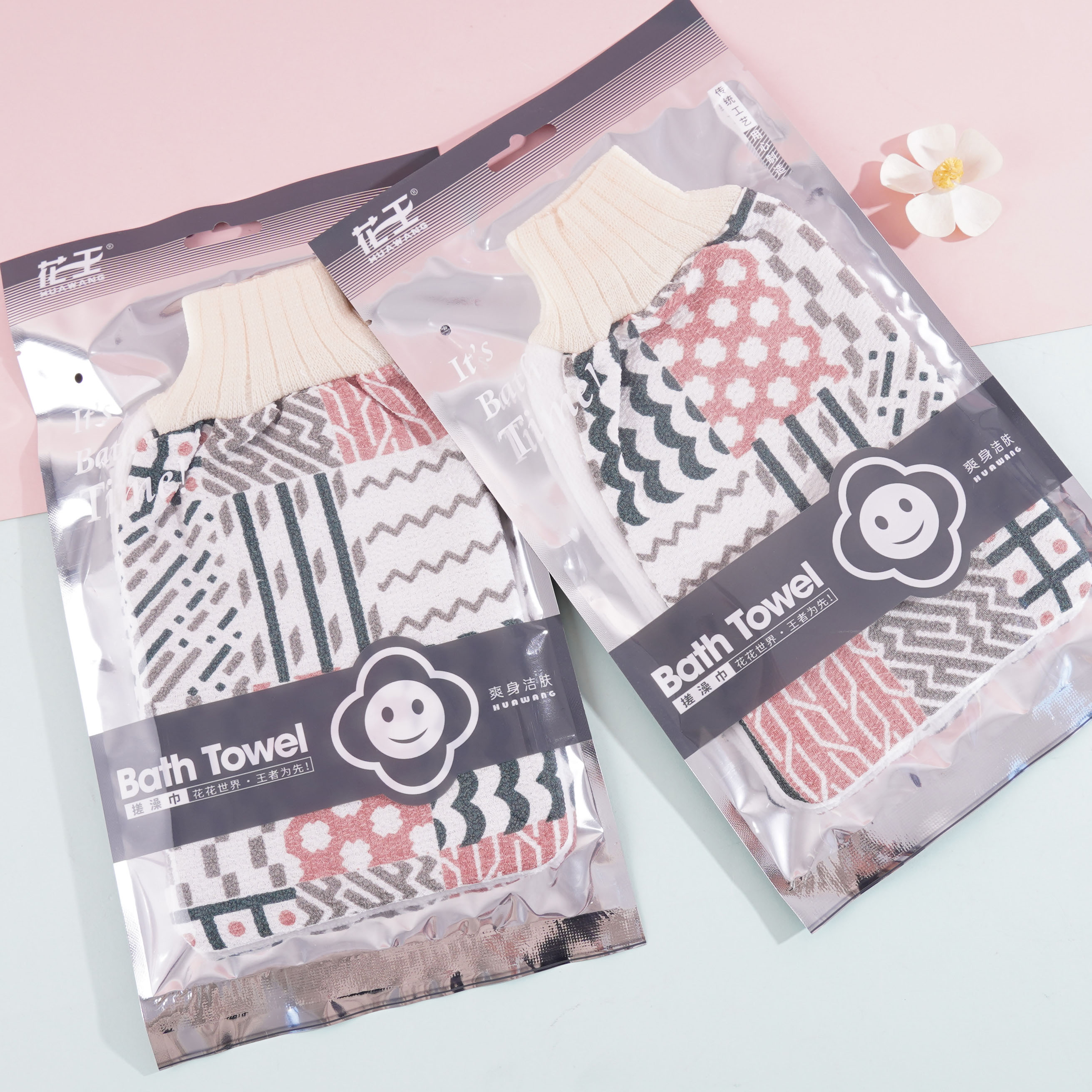 4011 منشفة التدليك المزخرفة.