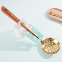 08 Gold-plated Three-Nail Ring, 10 Colander