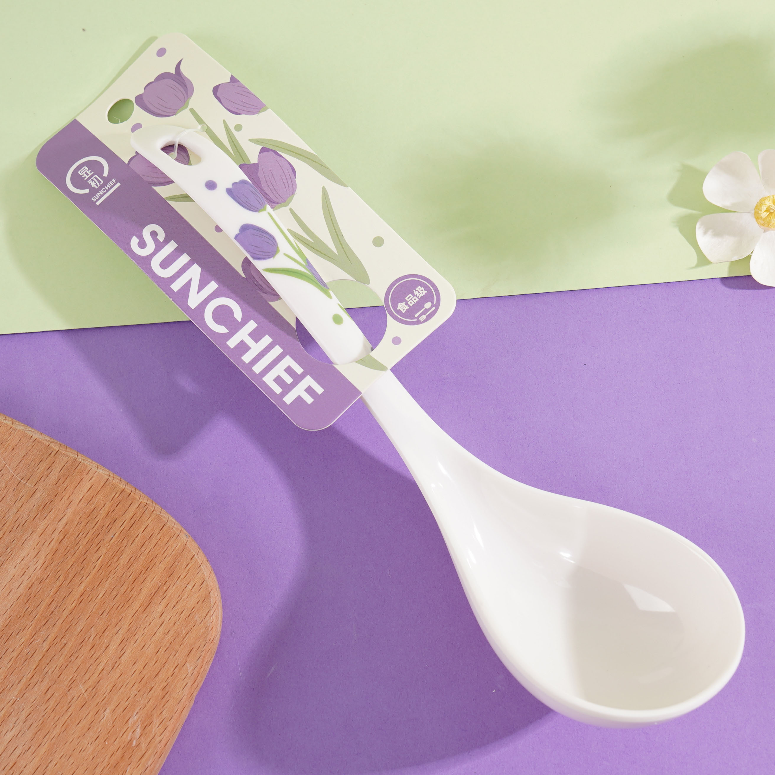 长柄餐桌勺S0003