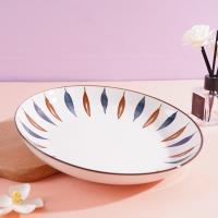 صحن فواكه مزدوج الوجه بقياس 8.3 بوصة.