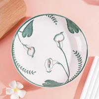7-inch fruit platter - Calla lily
