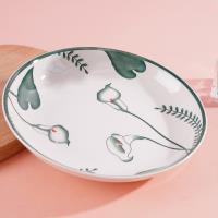 7-inch fruit platter - Calla lily