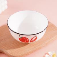 وعاء متعدد الاستخدامات بحجم 4.5 بوصة - فراولة.