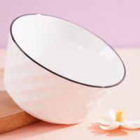 4.5-inch diamond rose bowl