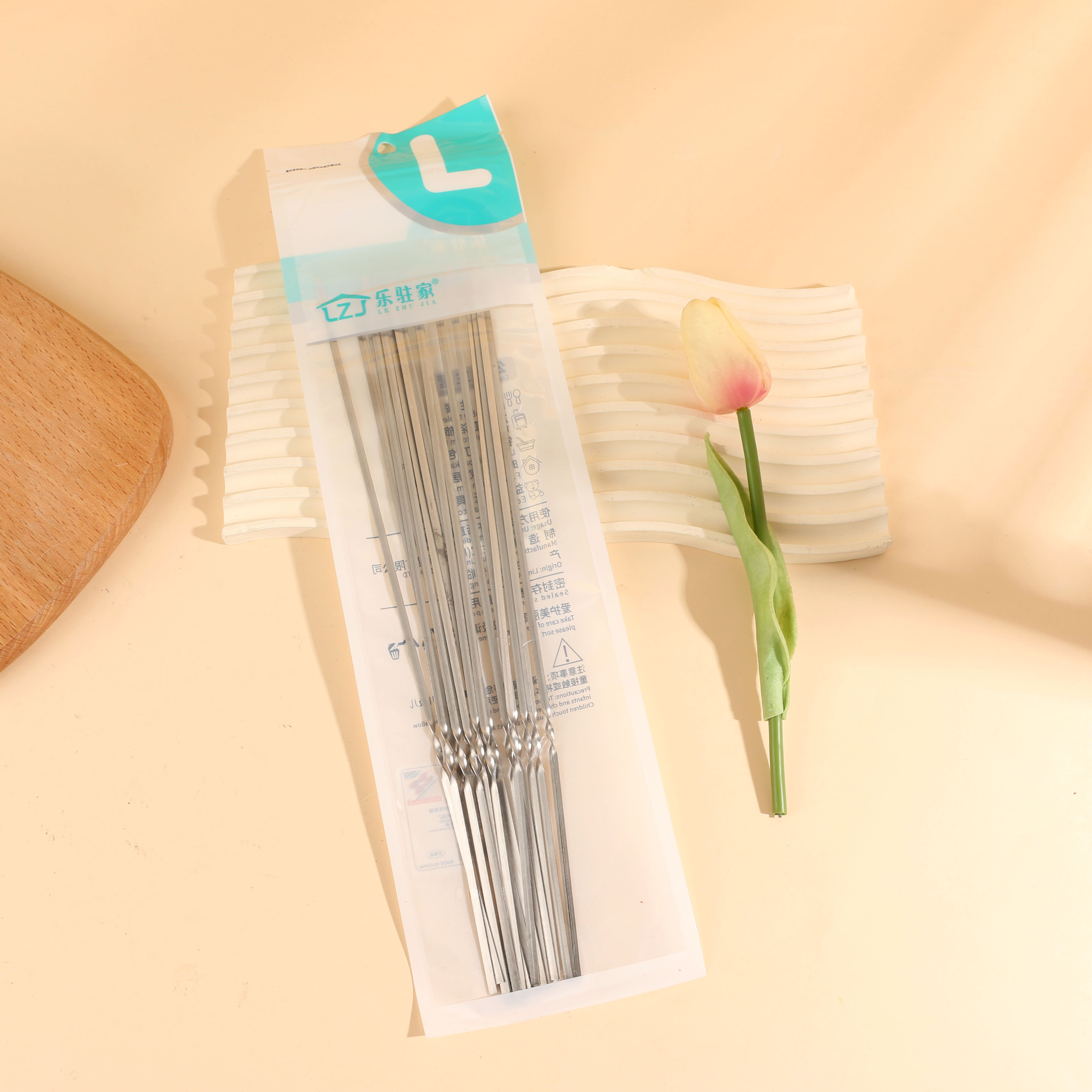 172扁不锈钢烧烤签