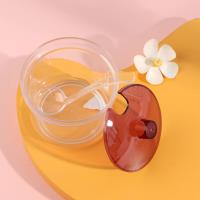 LC Brown 217 Acrylic Sugar Jar with Beads