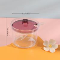 LC Brown 217 Acrylic Sugar Jar with Beads