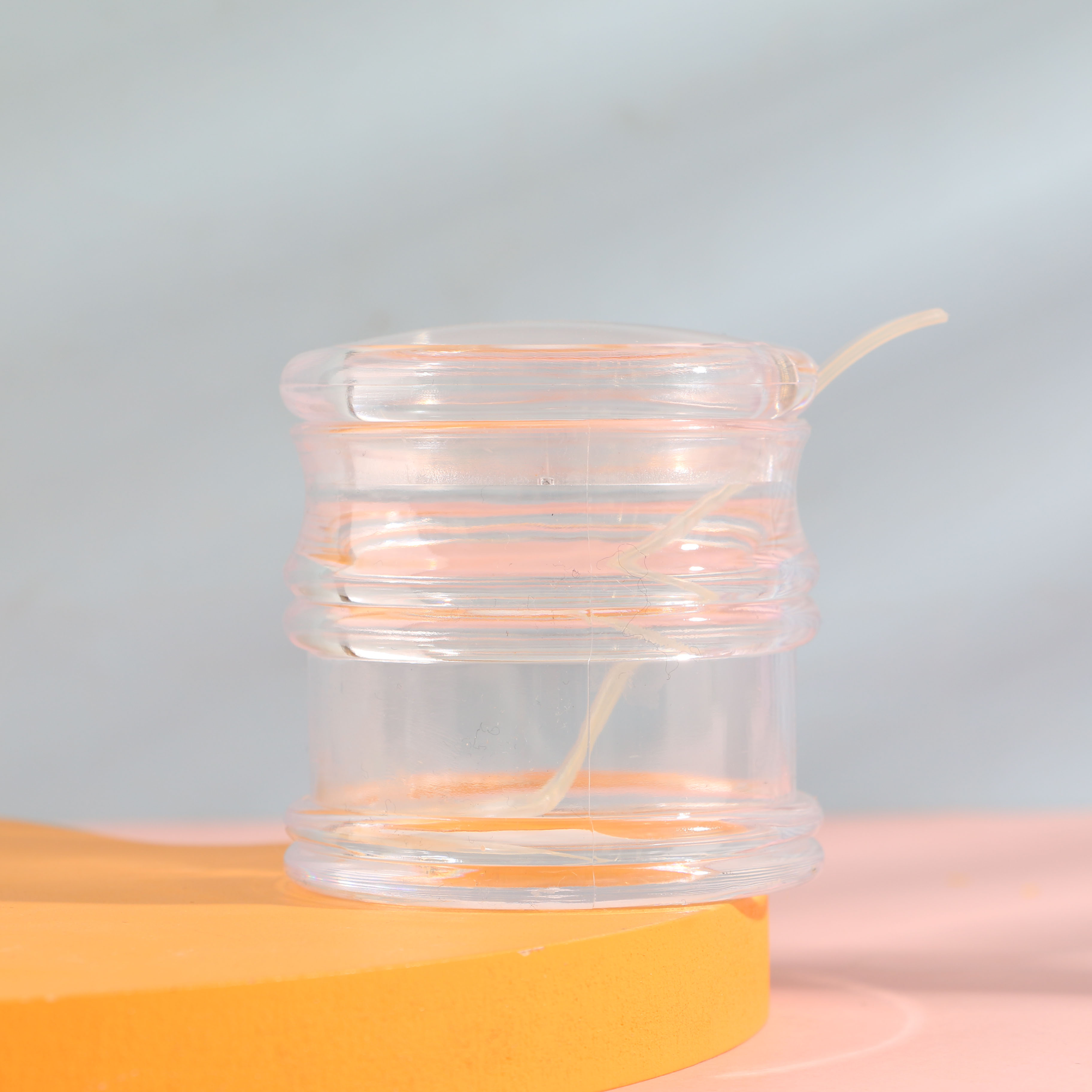 LC transparent cover 218 acrylic, sugar charm