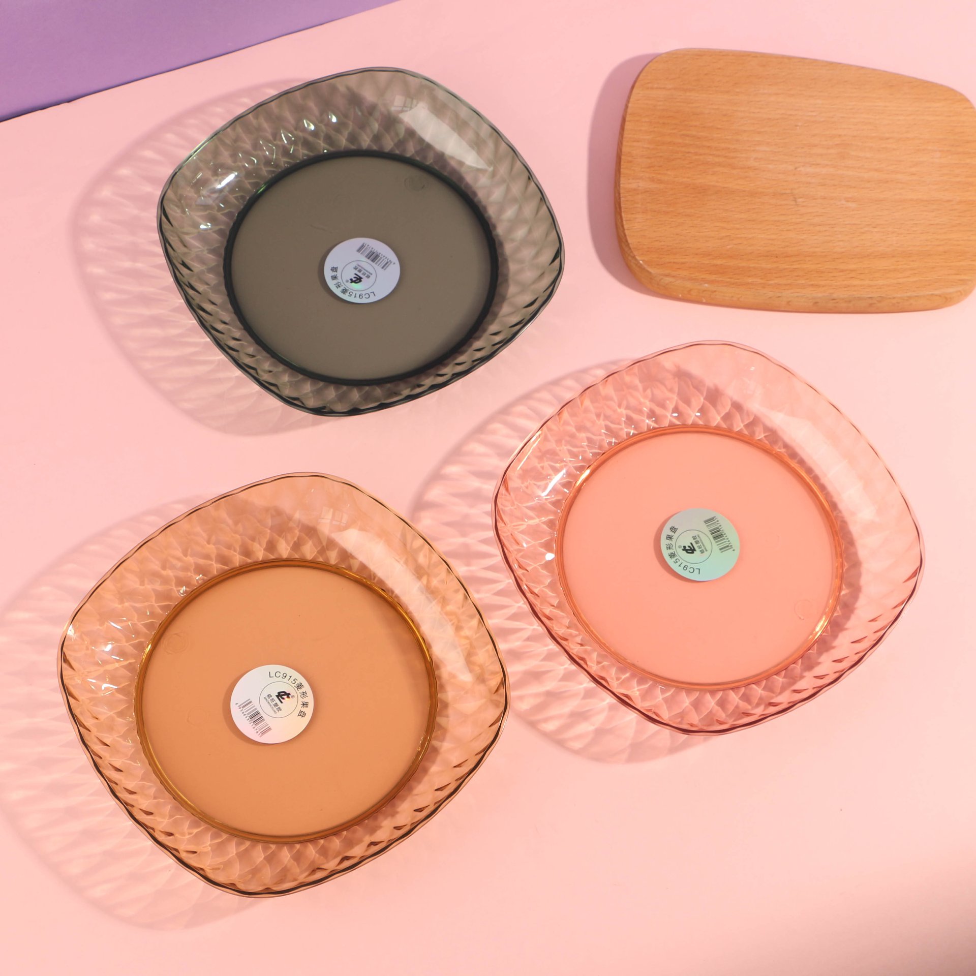 LC915菱形四方盘（19.6*19.6*3.3）