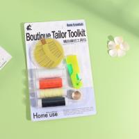 مجموعة من 4 أدوات لإدخال الخيوط في الإبرة + دبابيس الضغط.