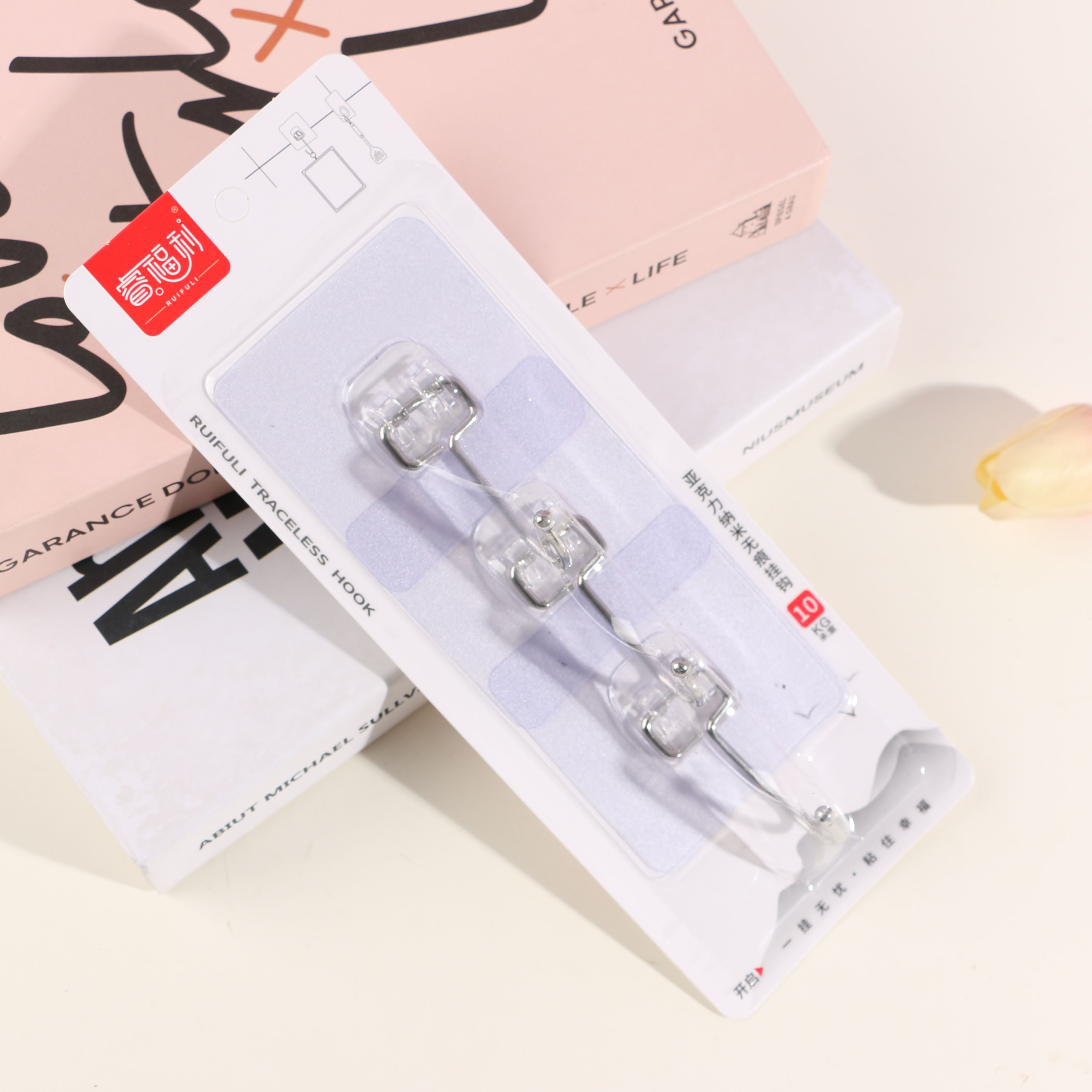 263-3 large Yaohe magnetic stainless steel hooks