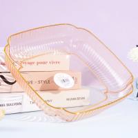 صحن فواكه مذهل مطلي بالذهب من 7105، بألوان متنوعة.