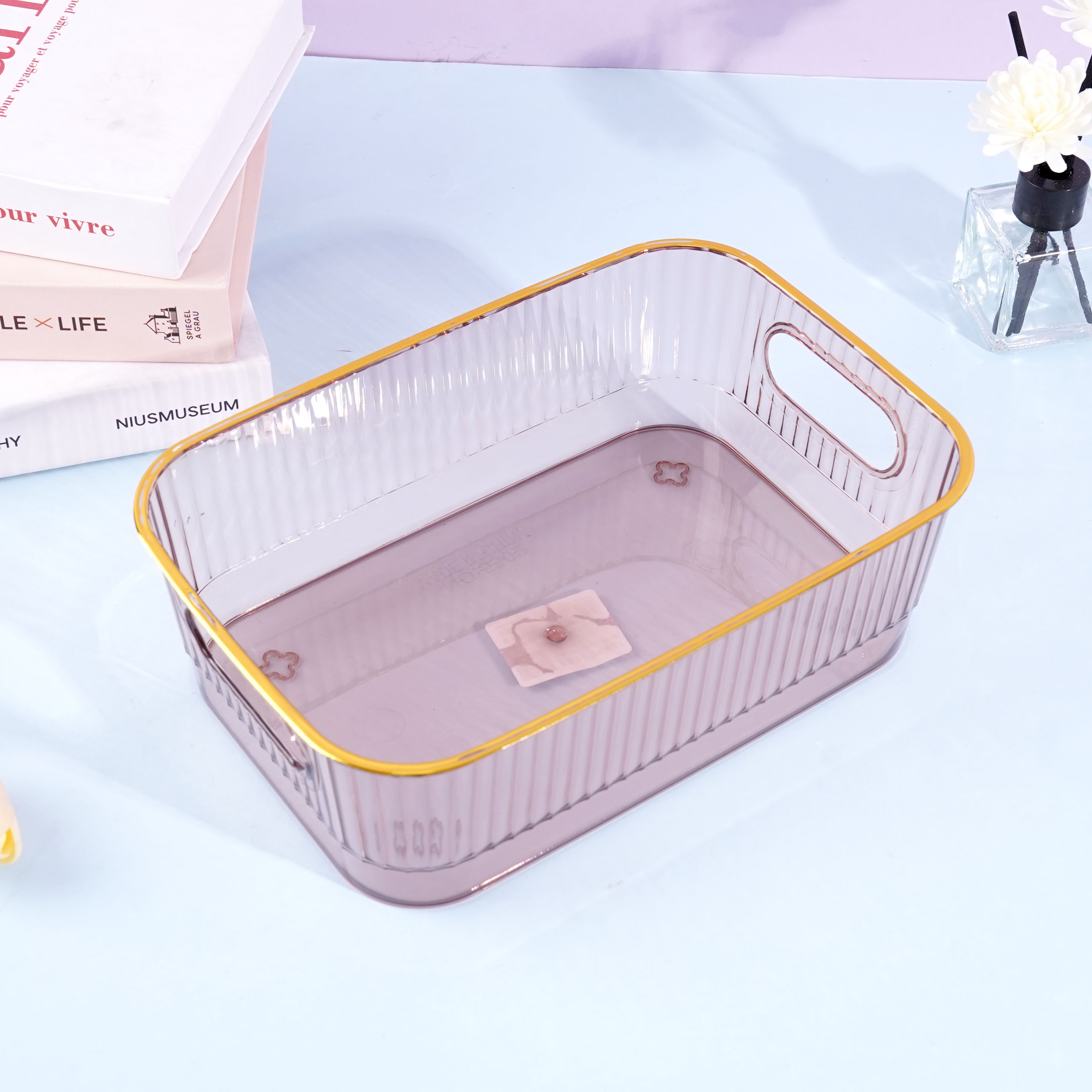 5502 Gold-Stamped Multifunctional Storage Box