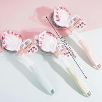 فرشاة طباخ مصنوعة من الأسلاك الفولاذية بنمط مزدوج الألوان رقم 1081