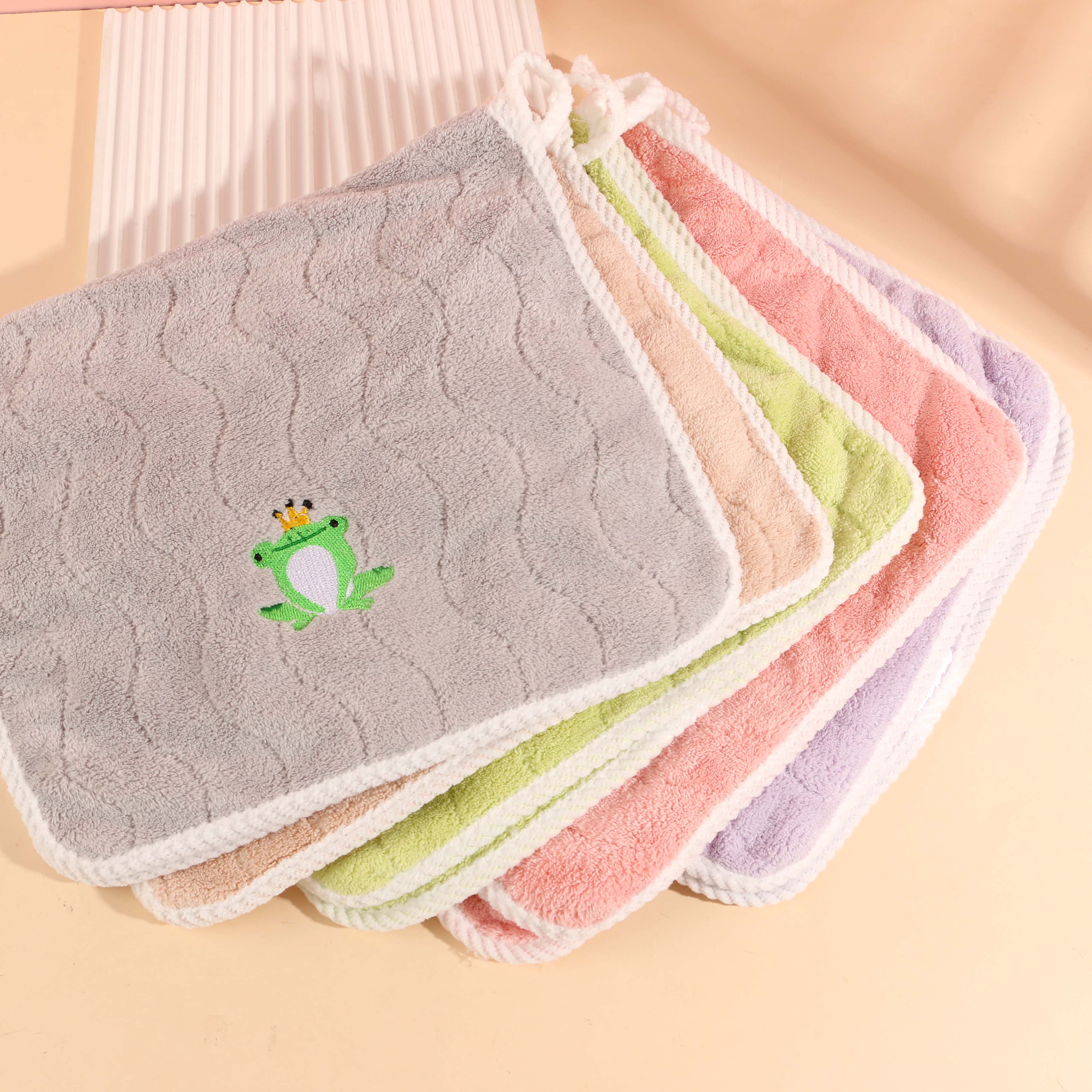 30*50青蛙毛巾