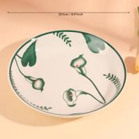 8.3-inch fruit platter - Calla lily