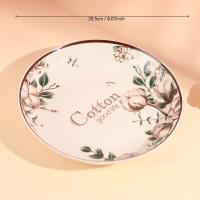 8.3-inch fruit platter - Kapok Flower