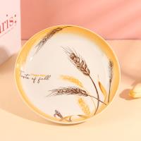 8.3-inch fruit platter - Wheat Sheaf