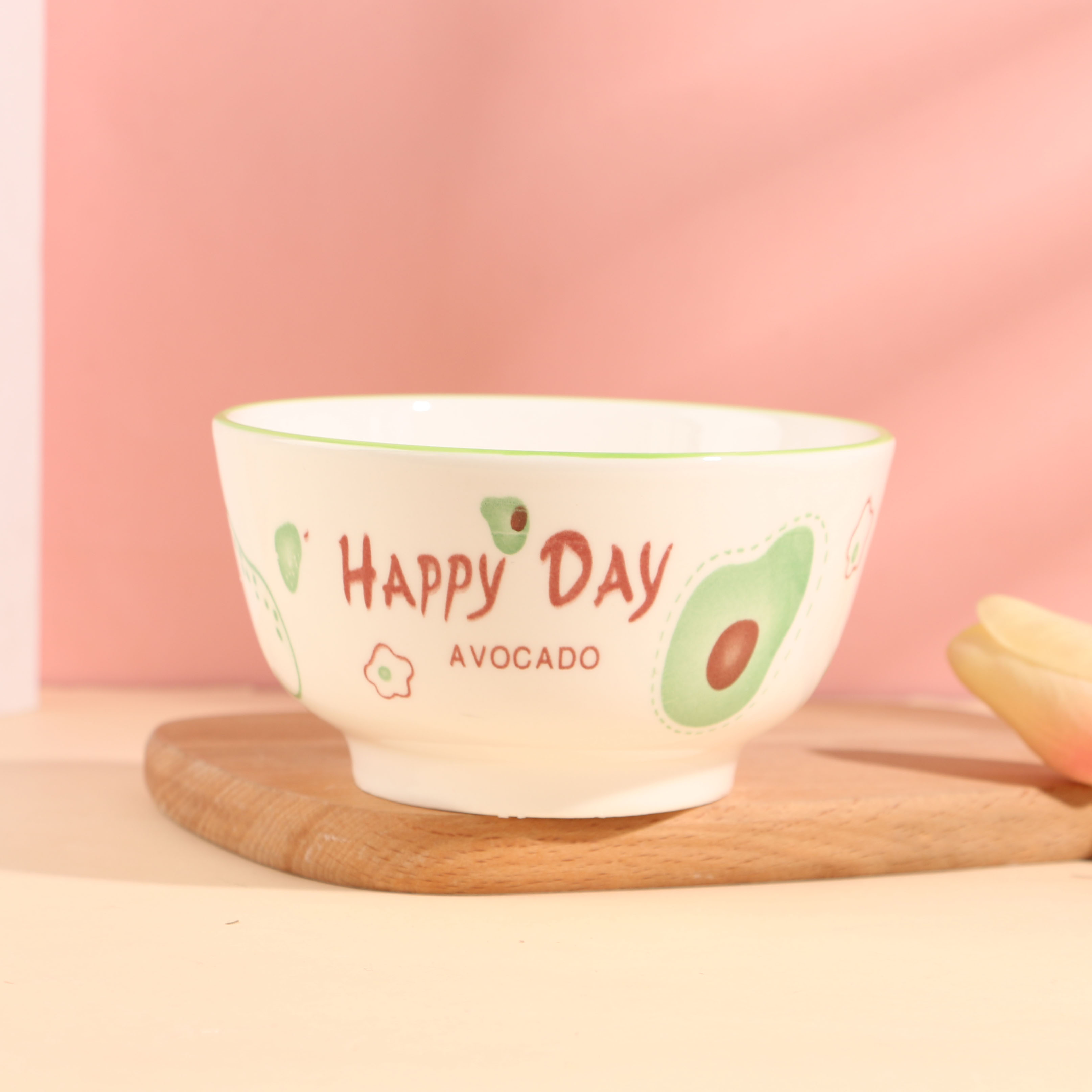 5-inch salad bowl - avocado