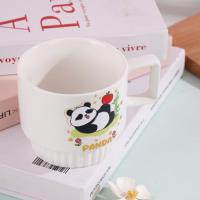 كأس من السيراميك (النمط الزهري عشوائي).