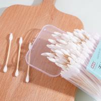 217 square-shaped boxes of cotton swabs