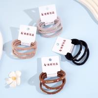 3根精品印花头绳皮筋