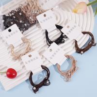 2根打结白钻珠头绳皮筋